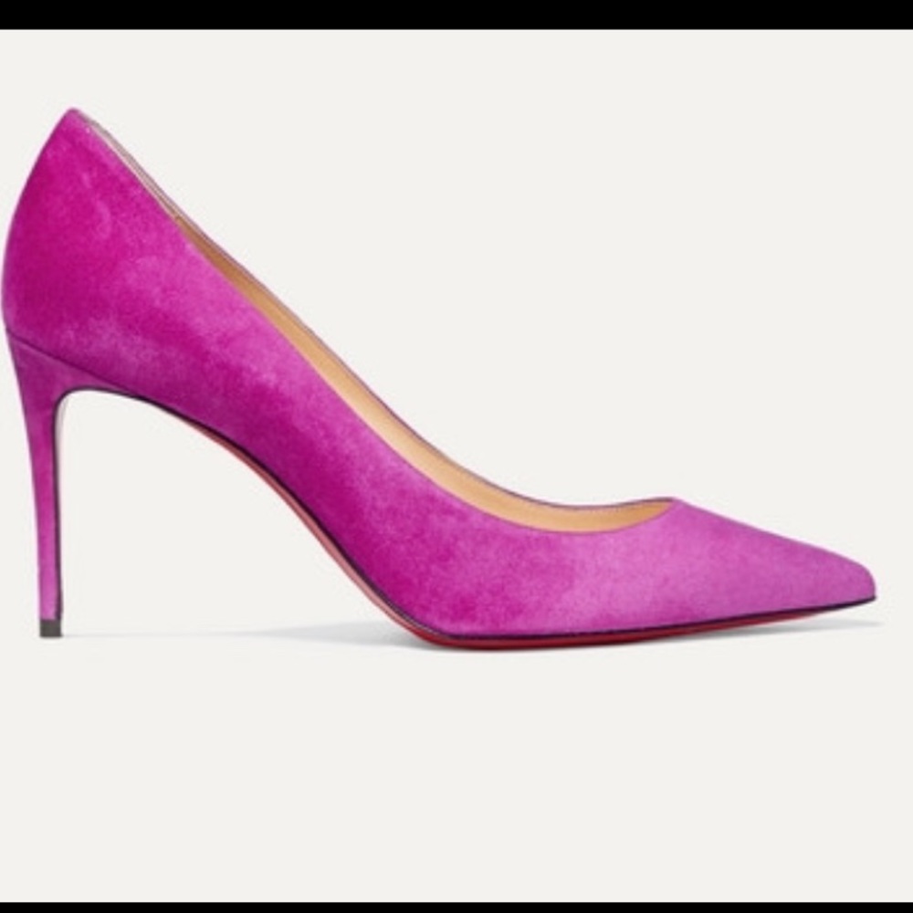 Christian Louboutin Kate Purple Suede 85